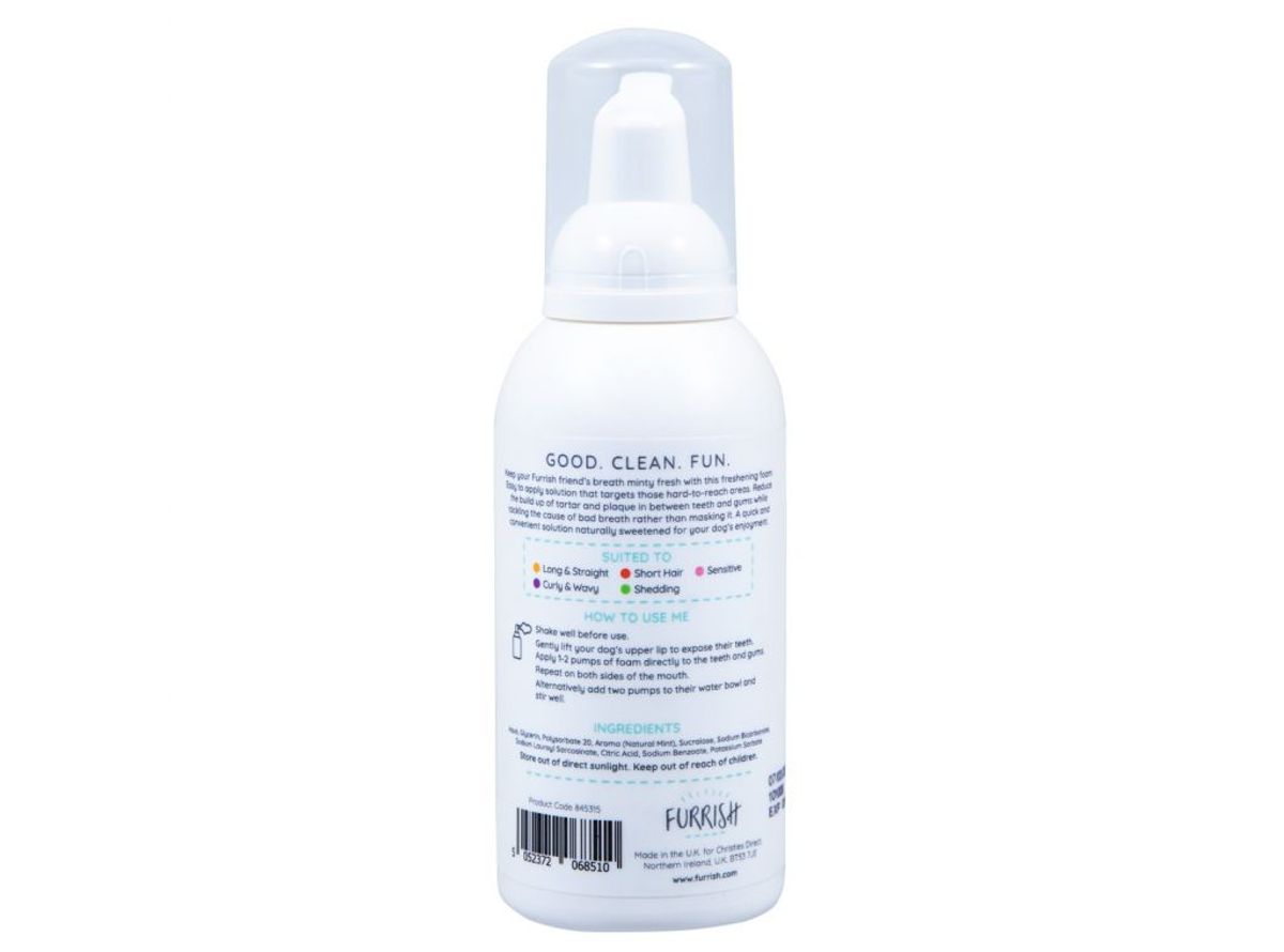 Minty Fresh Foam 150ml, Furrish 
