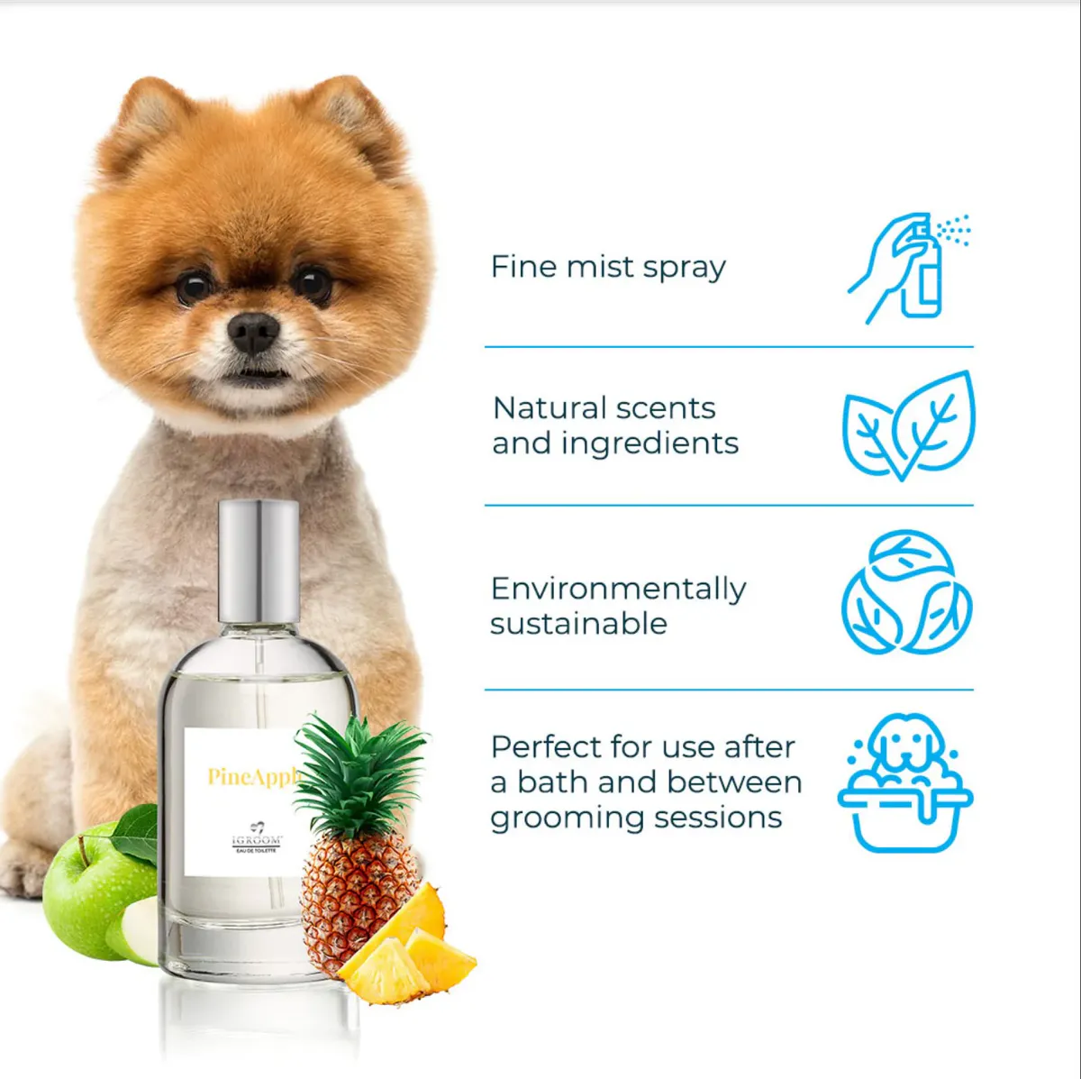 PineApple  Perfume 100ml, iGROOM