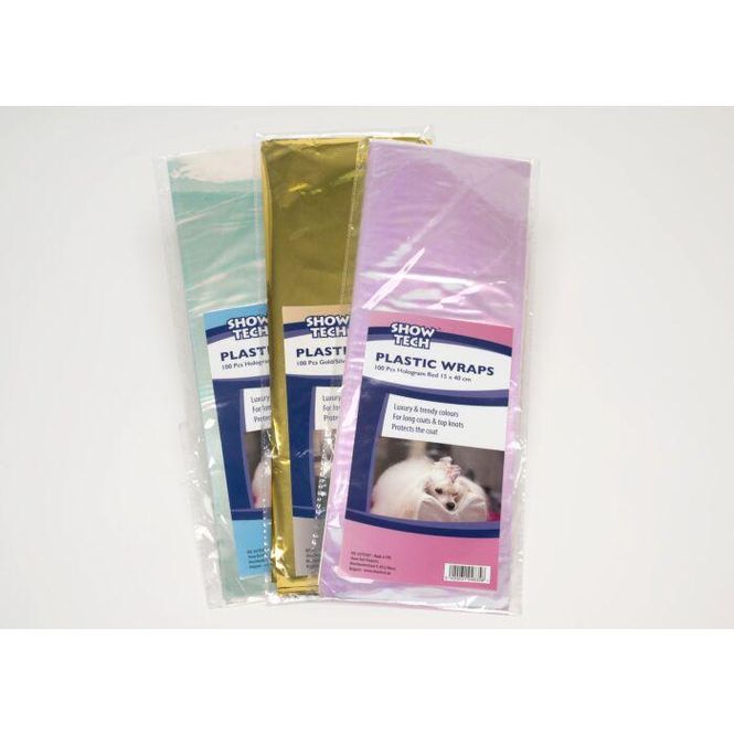 Hovedbilde Plastic Wraps 100 Pcs Gold/Silver 15 x 40 cm, ...