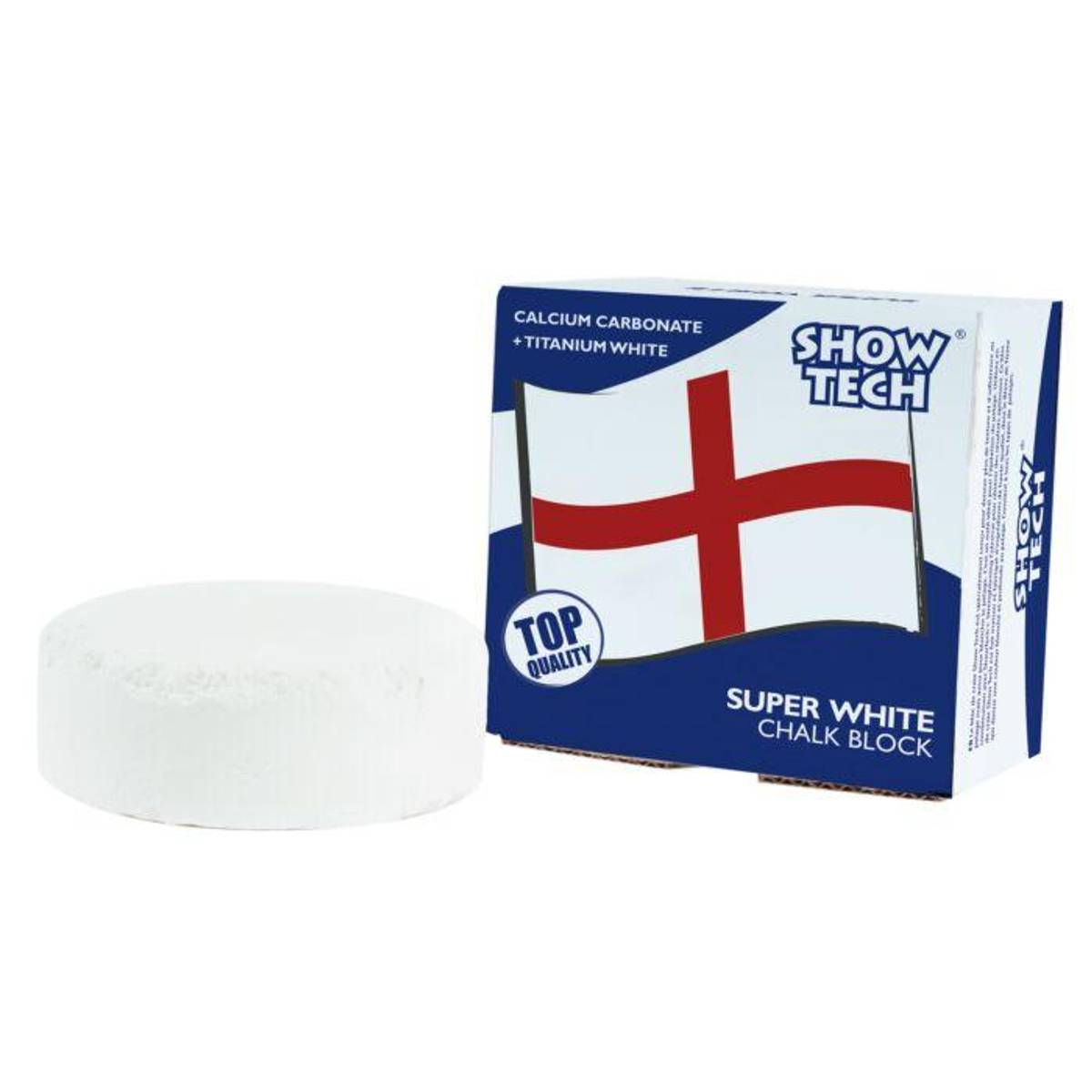English Chalk Block Round Super White Chalk Block, ShowTech