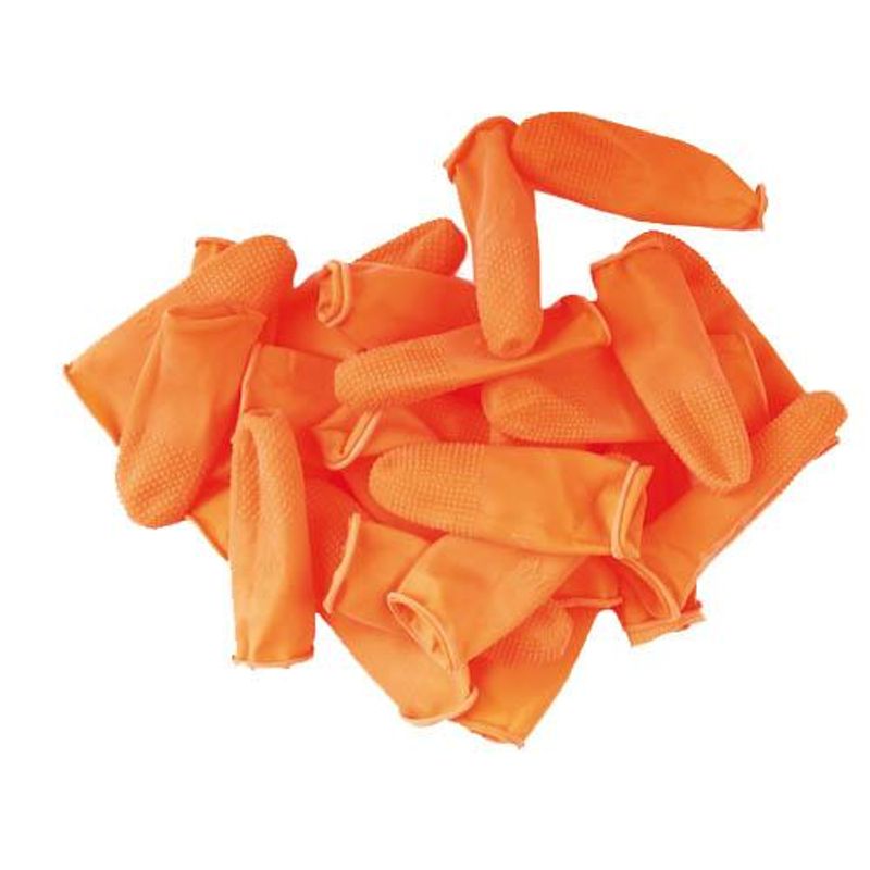 Fingerkondomer med grep Grippy Fingers 25 stk (L), Showtech