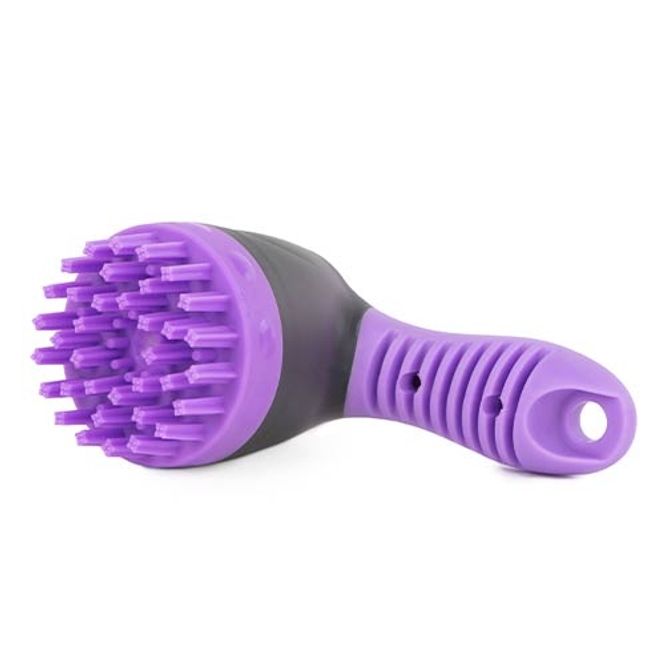 Hovedbilde Bademassasjebørste for påføring av shampoo, ...