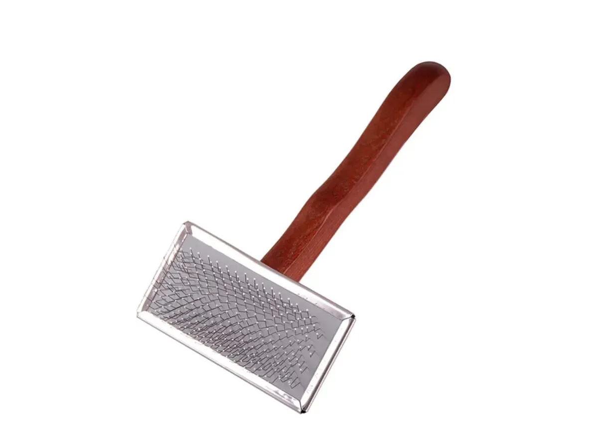 Soft Ball Pin Flat Slicker Medium, Dezynadog